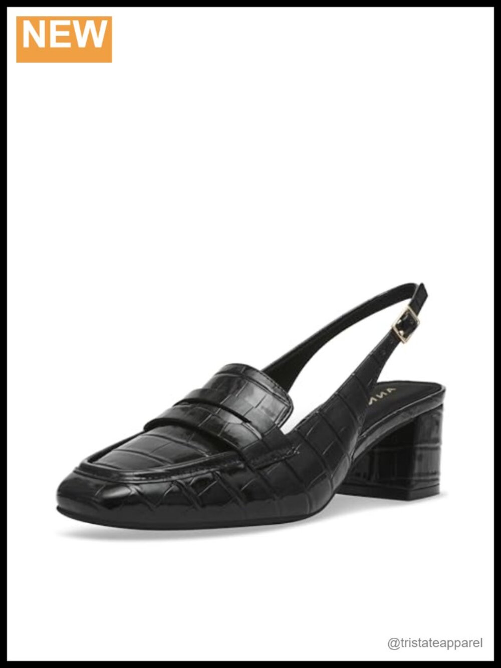 Anne Klein Mona Loafers Faux Leather Comfort iFlex Slip-On Work Shoes